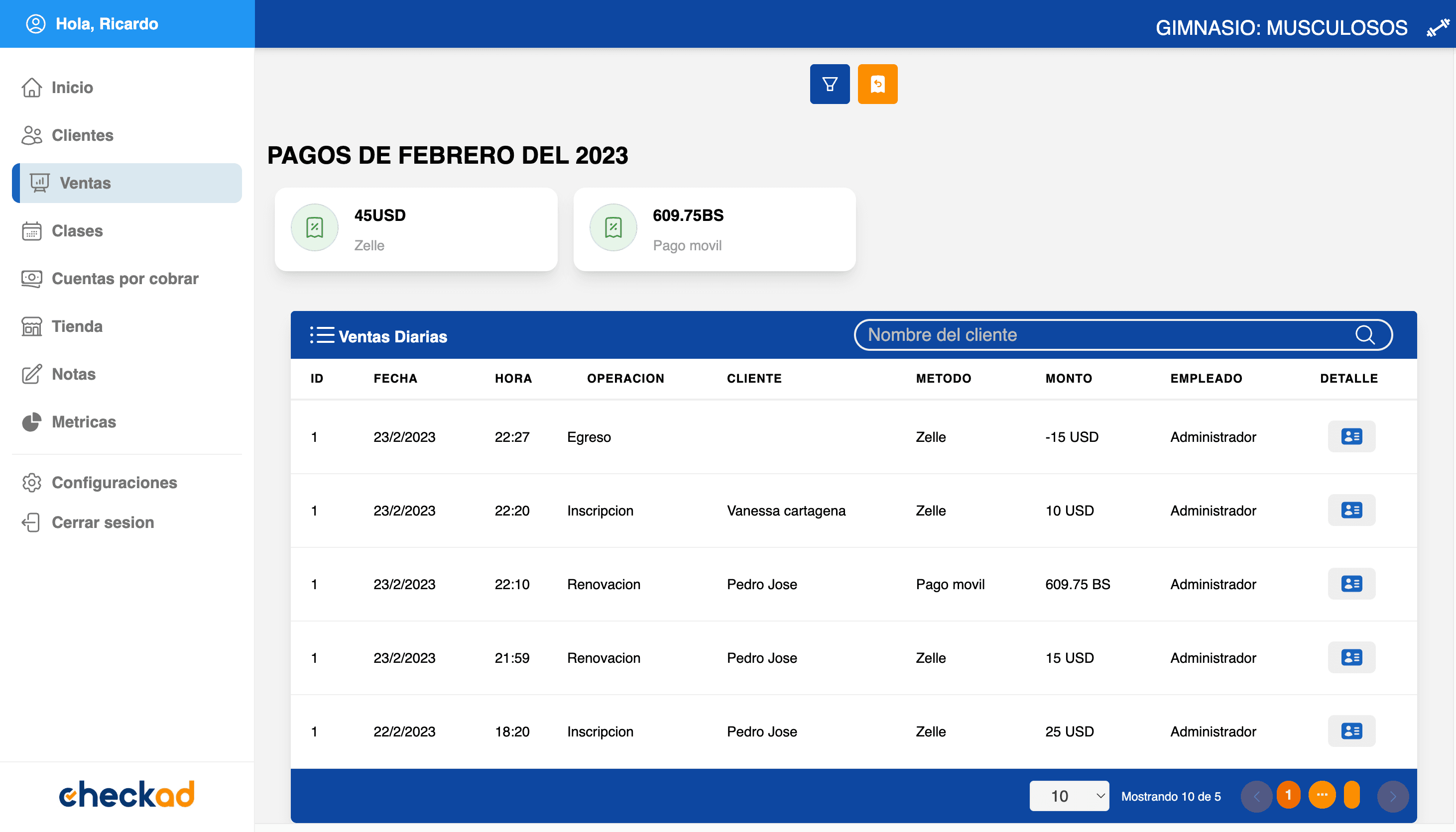 Gestiona tu gimnasio con nosotros